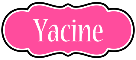 Yacine invitation logo