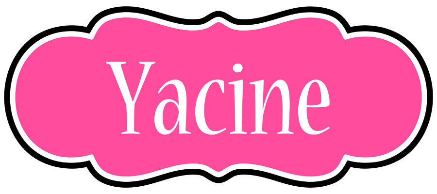 Yacine invitation logo