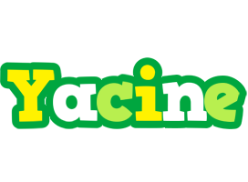 Yacine soccer logo