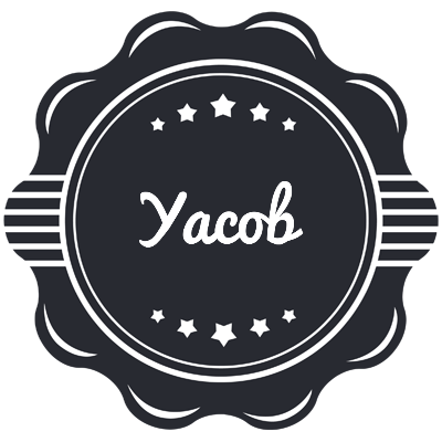 Yacob badge logo