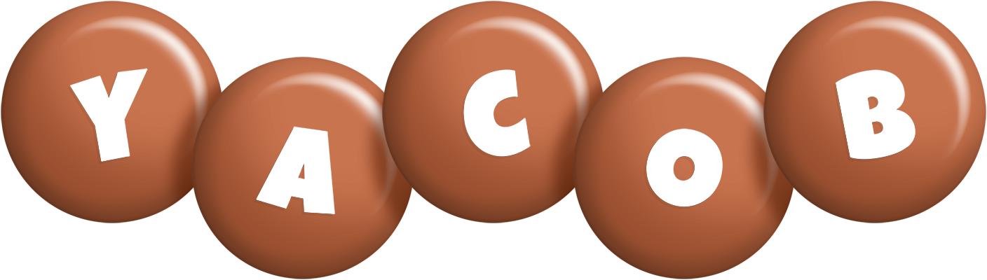 Yacob candy-brown logo