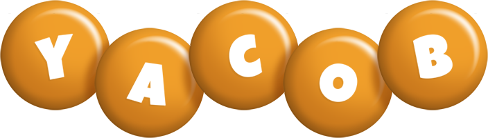 Yacob candy-orange logo