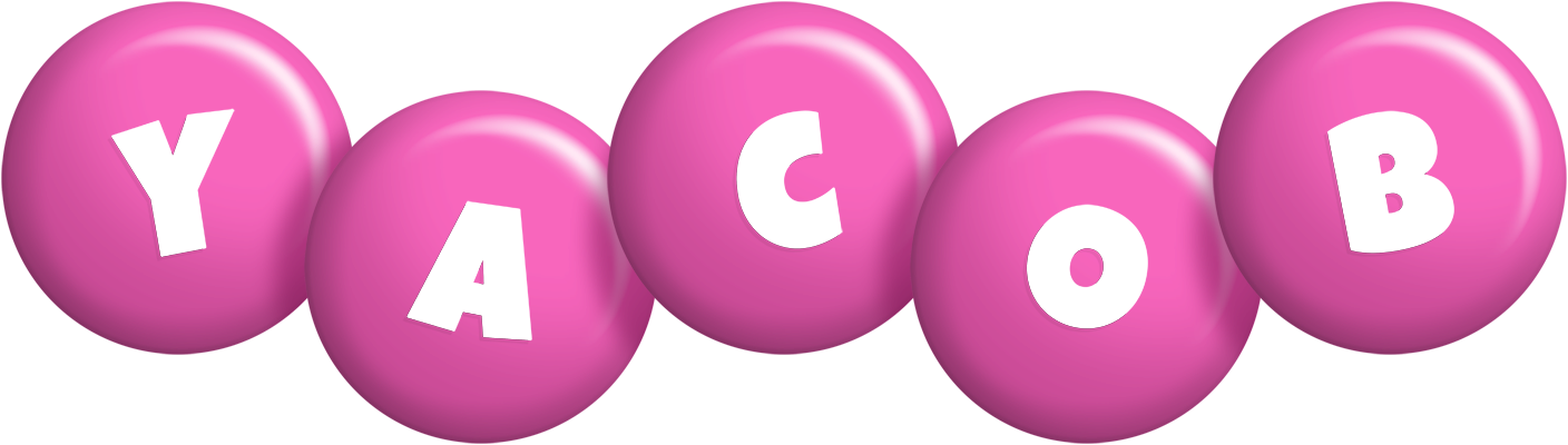 Yacob candy-pink logo