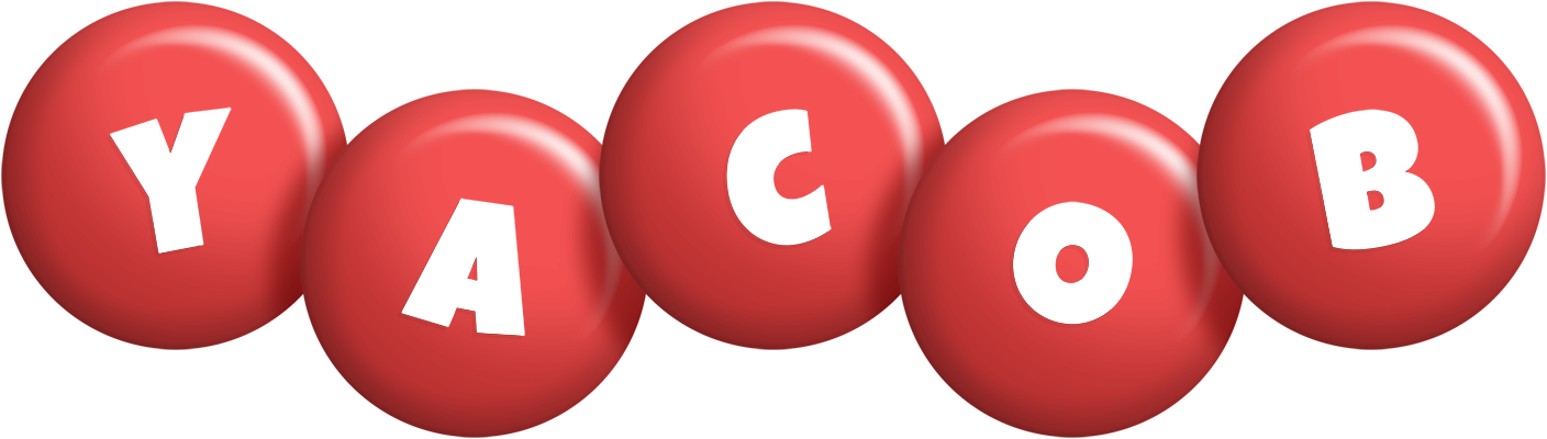 Yacob candy-red logo