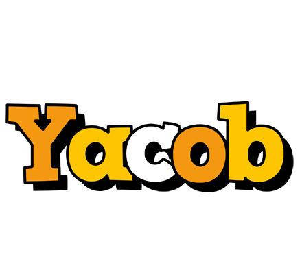 Yacob cartoon logo