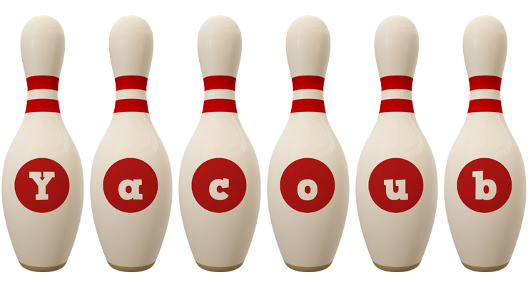 Yacoub bowling-pin logo