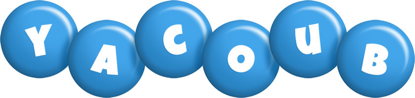 Yacoub candy-blue logo