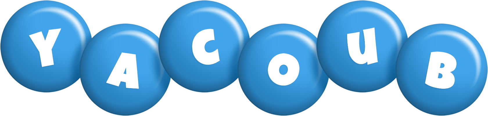 Yacoub candy-blue logo