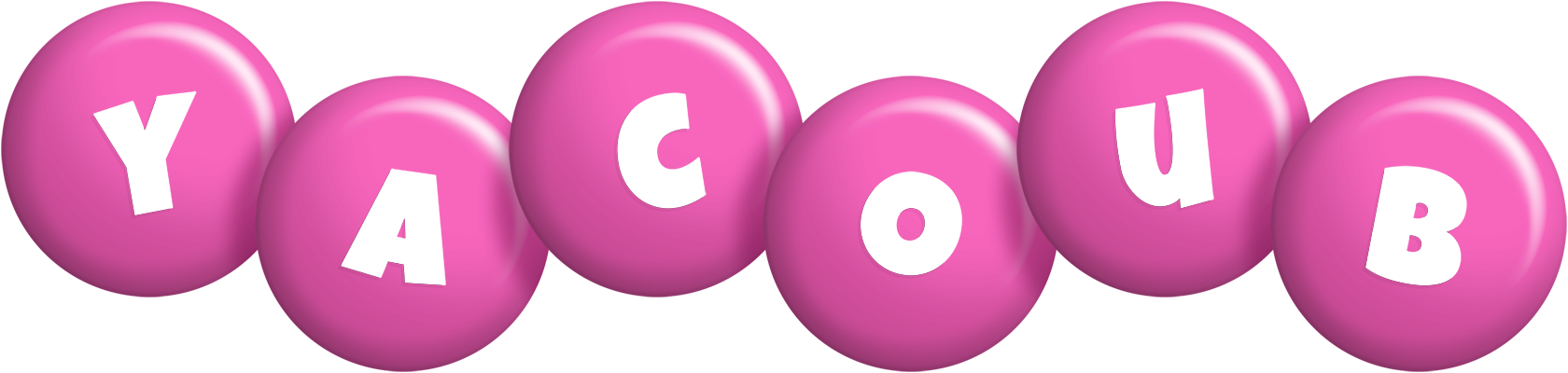 Yacoub candy-pink logo