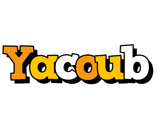 Yacoub cartoon logo
