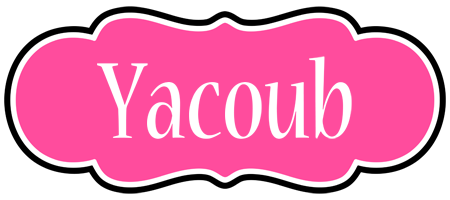 Yacoub invitation logo