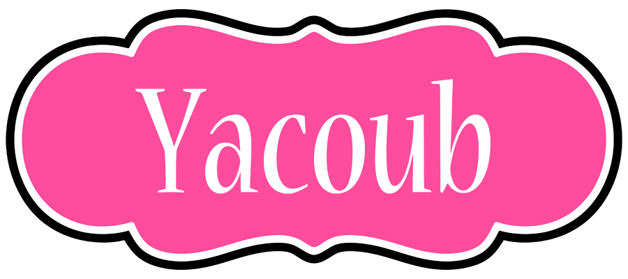 Yacoub invitation logo