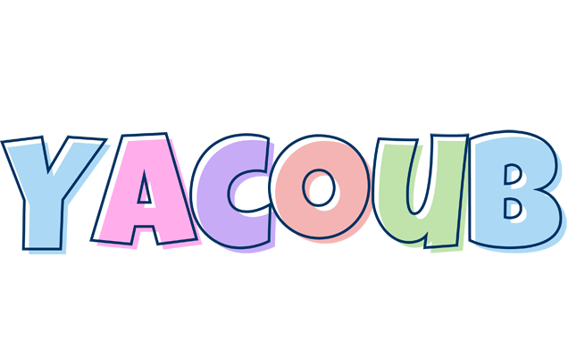 Yacoub pastel logo