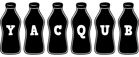 Yacqub bottle logo