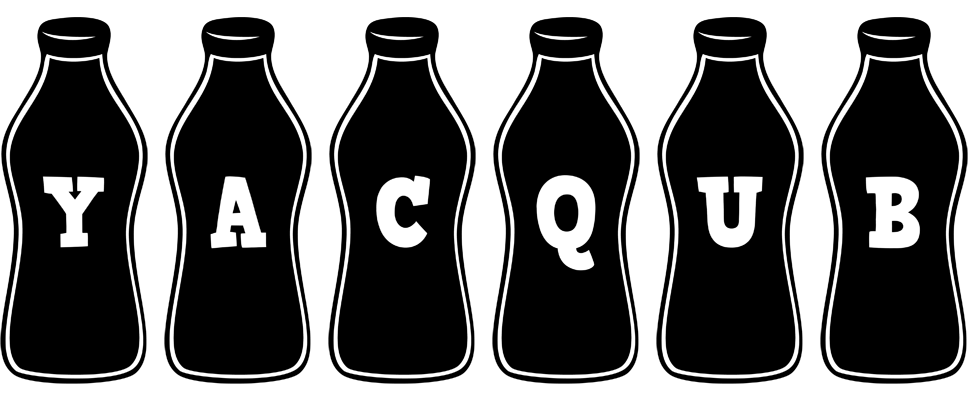 Yacqub bottle logo