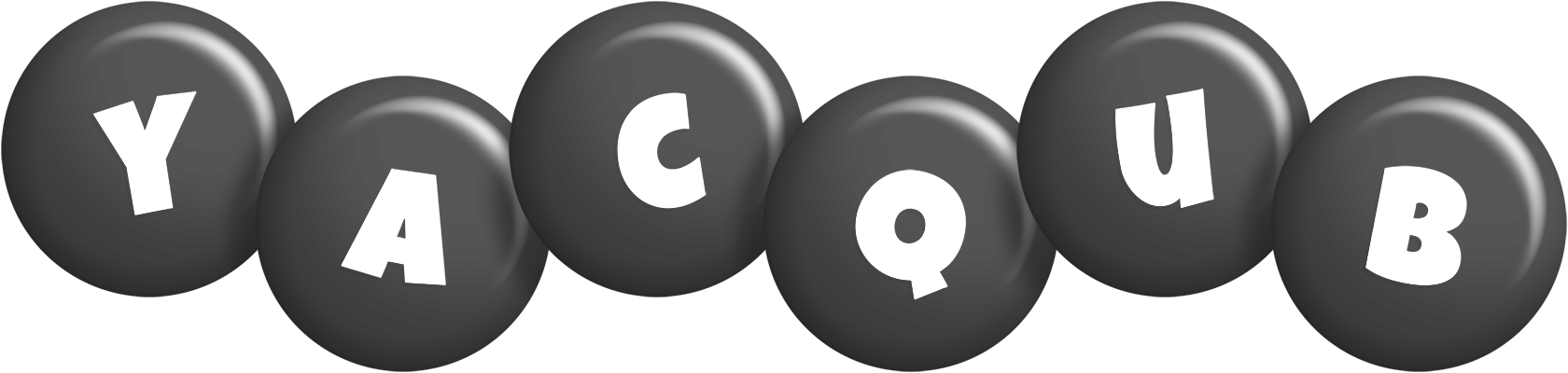 Yacqub candy-black logo