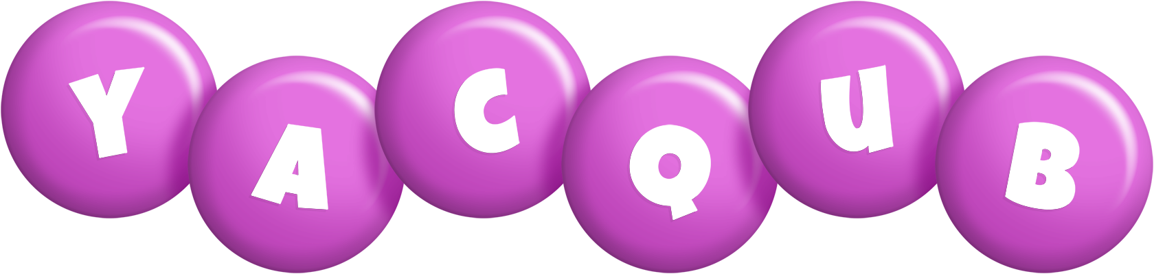 Yacqub candy-purple logo
