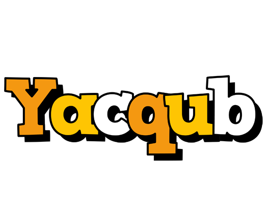 Yacqub cartoon logo