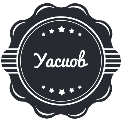 Yacuob badge logo