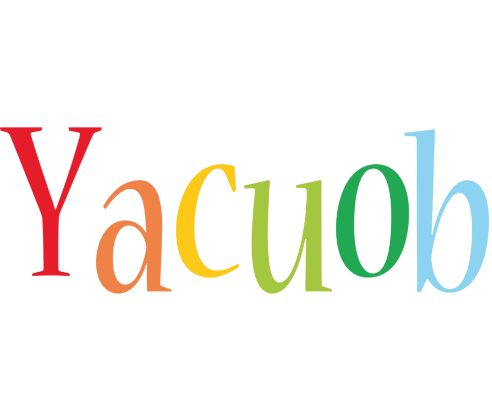 Yacuob birthday logo