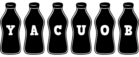 Yacuob bottle logo