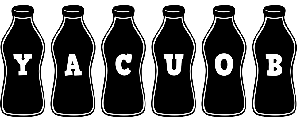 Yacuob bottle logo