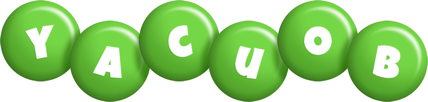 Yacuob candy-green logo