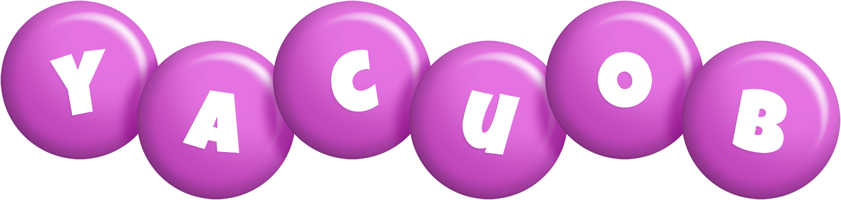 Yacuob candy-purple logo