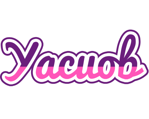 Yacuob cheerful logo