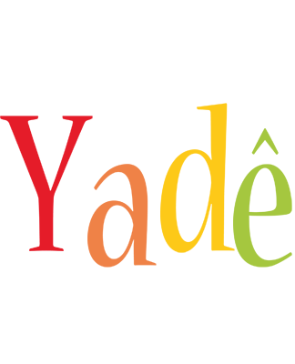 Yadê birthday logo