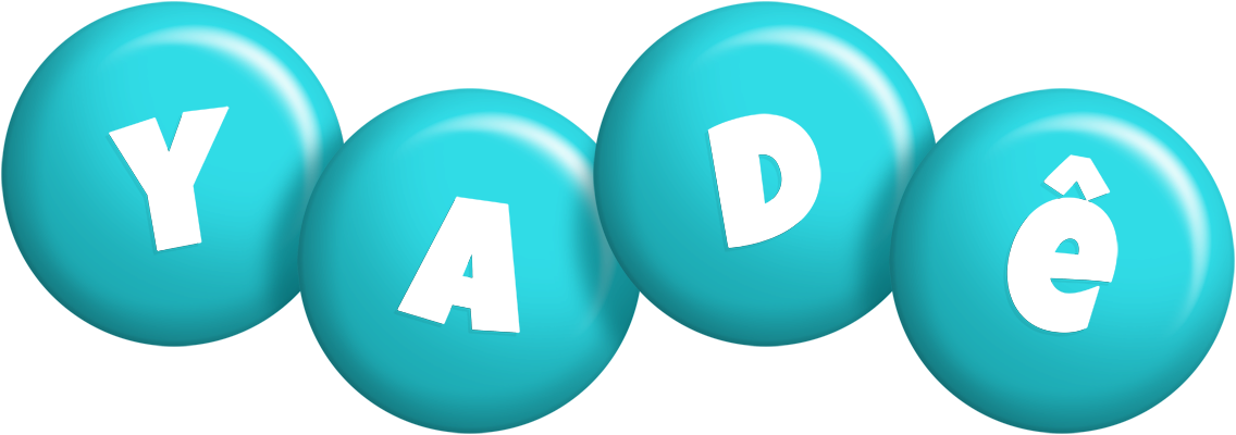 Yadê candy-azur logo