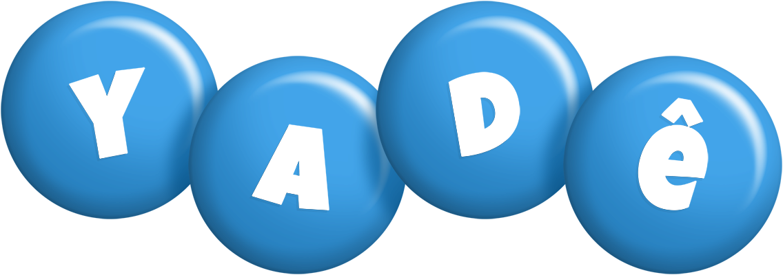 Yadê candy-blue logo
