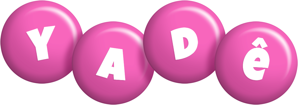 Yadê candy-pink logo