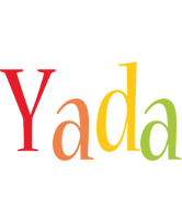 Yada birthday logo