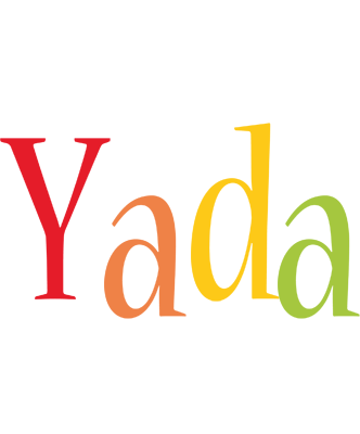 Yada birthday logo