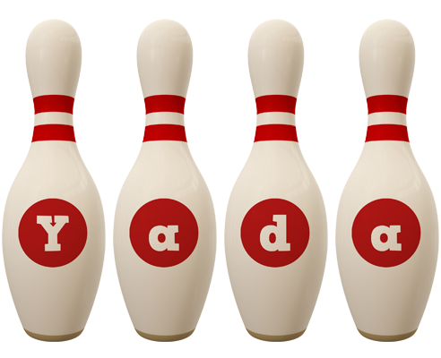 Yada bowling-pin logo