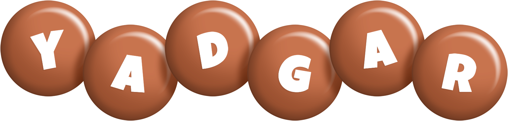 Yadgar candy-brown logo