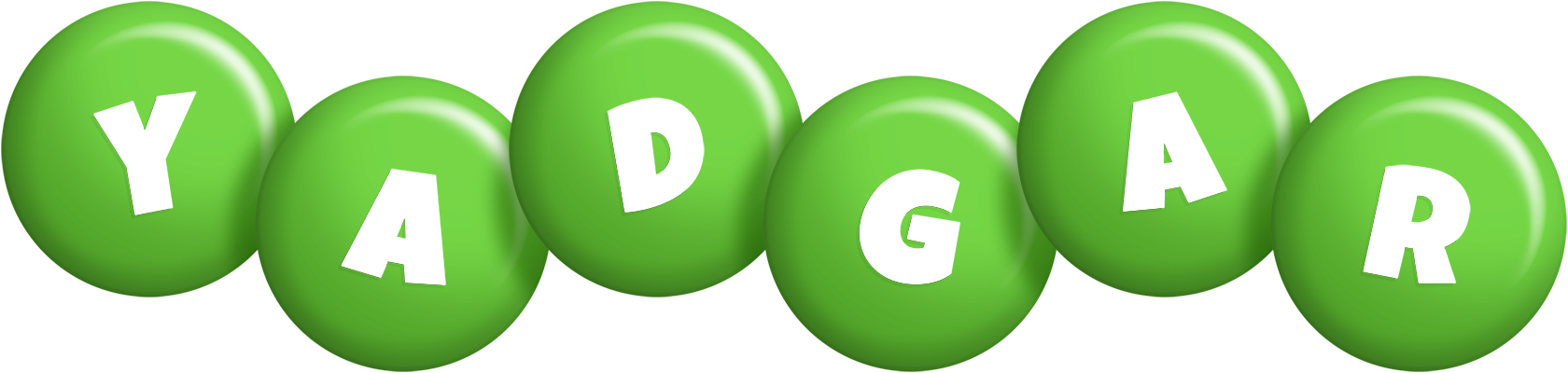 Yadgar candy-green logo