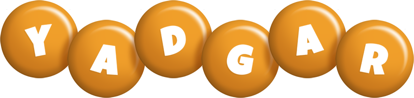 Yadgar candy-orange logo