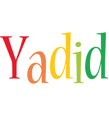 Yadid birthday logo