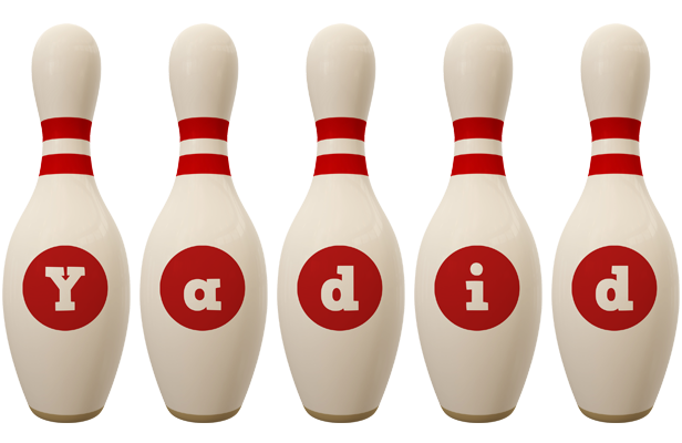 Yadid bowling-pin logo