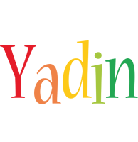 Yadin birthday logo