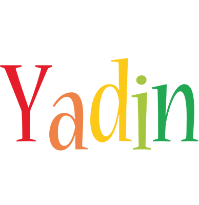 Yadin birthday logo