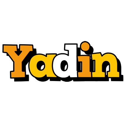 Yadin cartoon logo