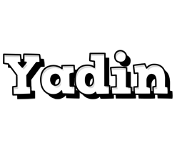 Yadin snowing logo