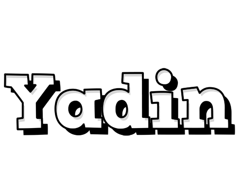 Yadin snowing logo
