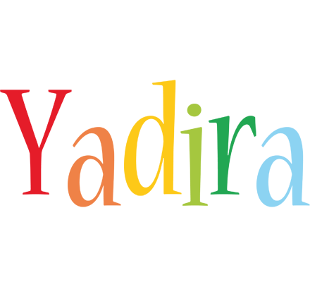 Yadira birthday logo