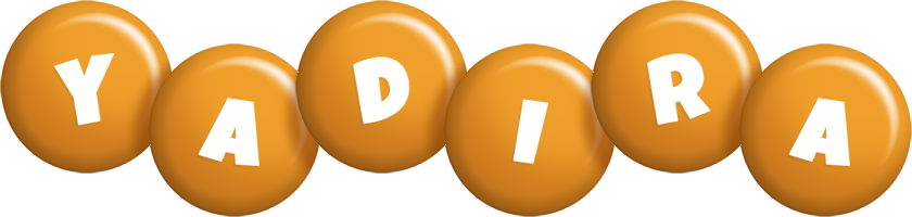 Yadira candy-orange logo