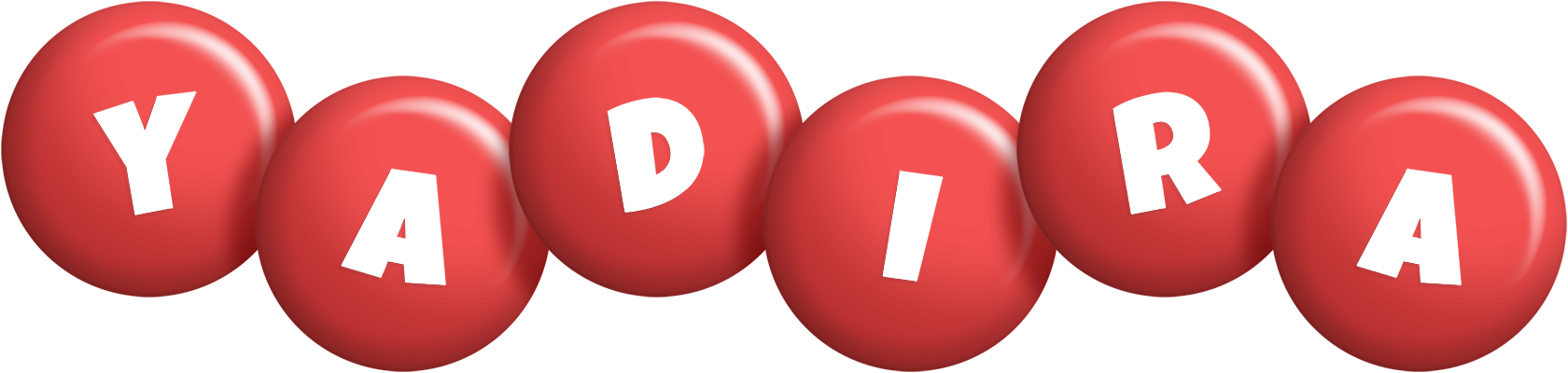 Yadira candy-red logo