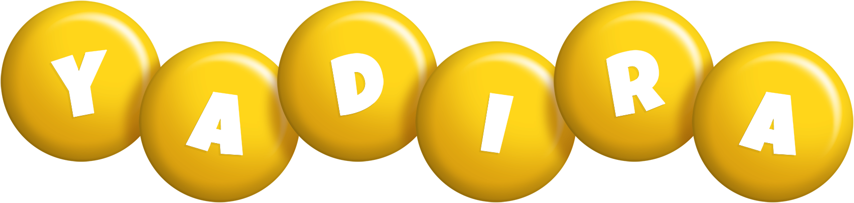 Yadira candy-yellow logo